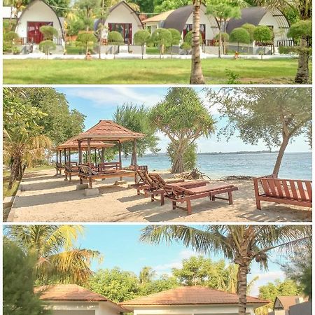 Nusa Indah Bungalows ギリ・アイル エクステリア 写真