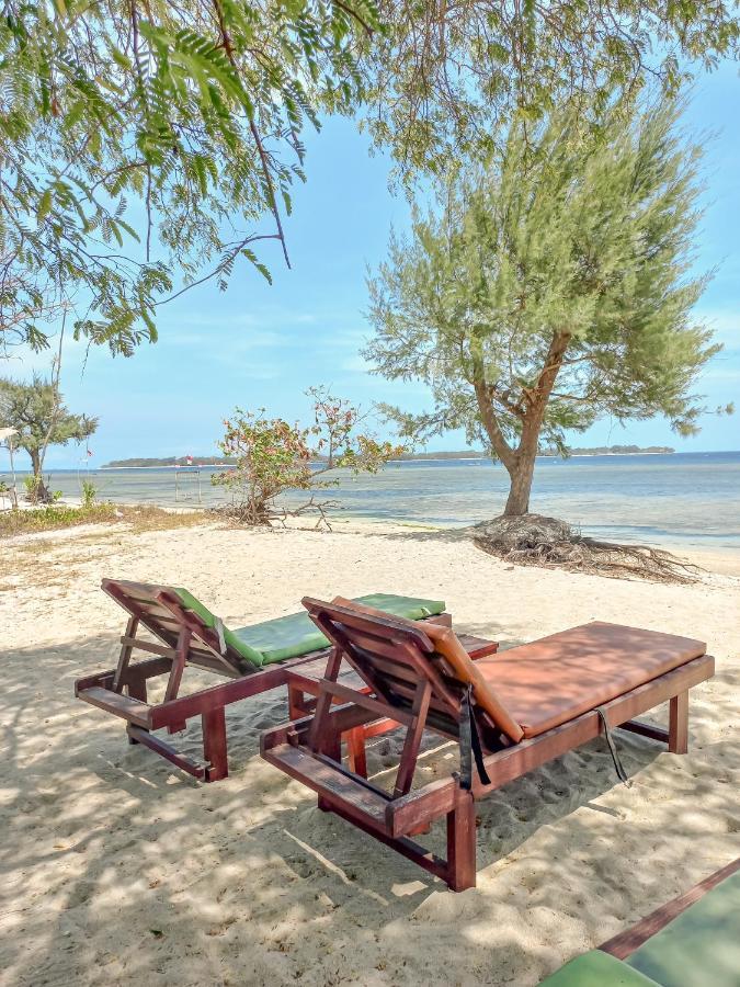 Nusa Indah Bungalows ギリ・アイル エクステリア 写真